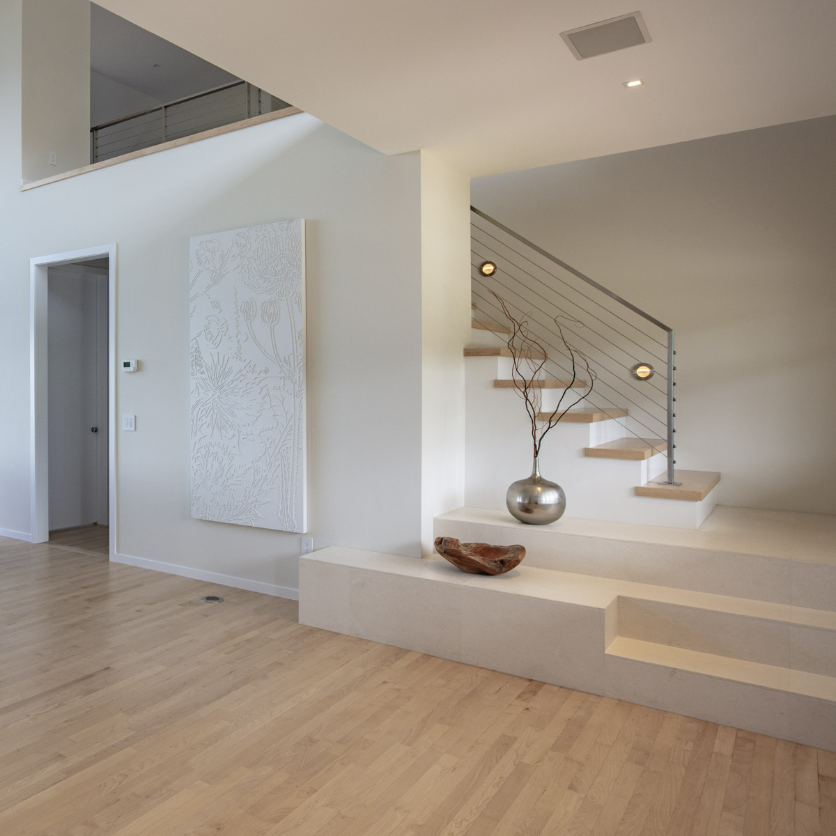 Photo of construction by Ronald Webb Builder.